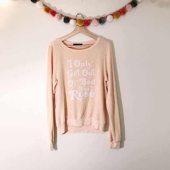 Wildfox I Only Get Out of Bed for Rose - Picture 2 of 4